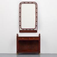Console Table & Mirror Attributed to Gustav Siegel - Sold for $4,062 on 05-02-2020 (Lot 125).jpg